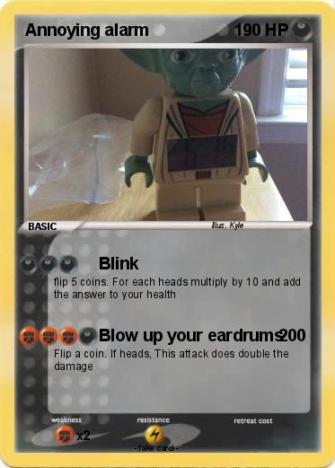 Pokemon Annoying alarm