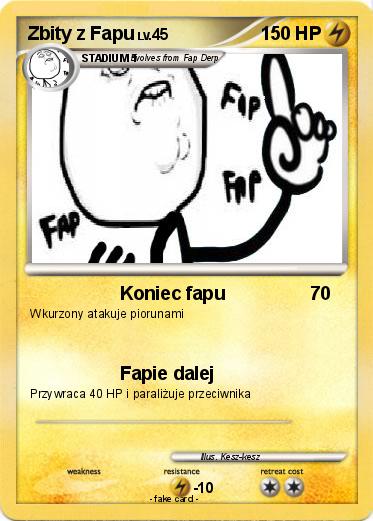 Pokemon Zbity z Fapu