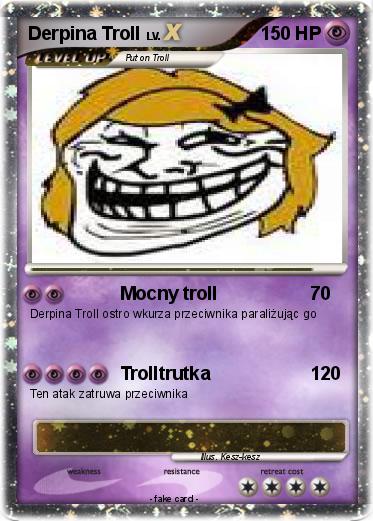 Pokemon Derpina Troll