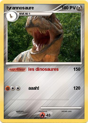 Pokemon tyrannosaure