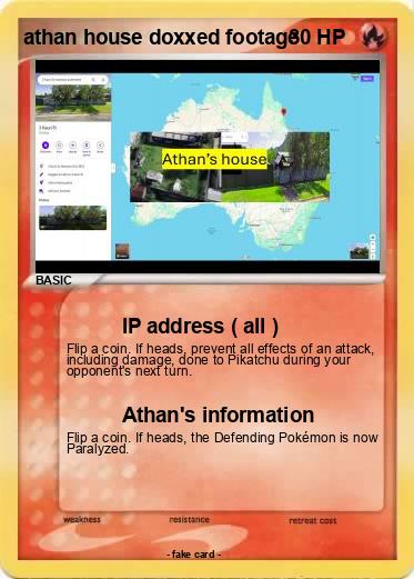 Pokemon athan house doxxed footage