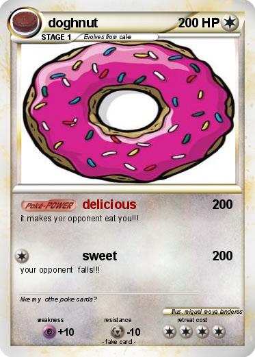 Pokemon doghnut