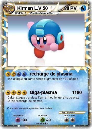 Pokemon Kirman L.V 50