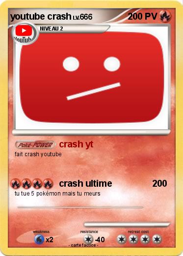 Pokemon youtube crash
