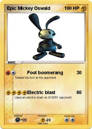 Pokemon Epic Mickey Oswald