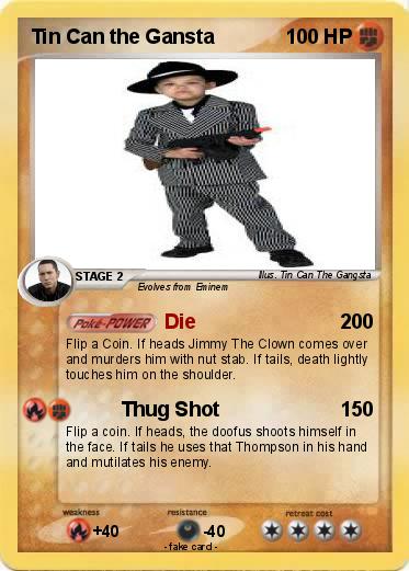 Pokemon Tin Can the Gansta