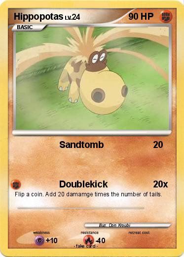 Pokemon Hippopotas