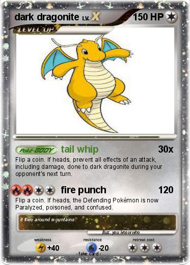 Pokemon dark dragonite