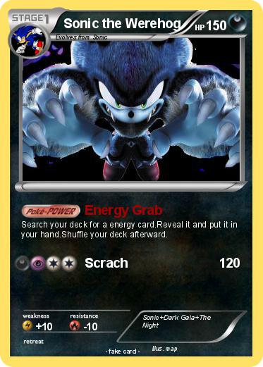 Pokemon Sonic the Werehog