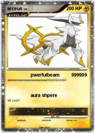 Pokemon arceus
