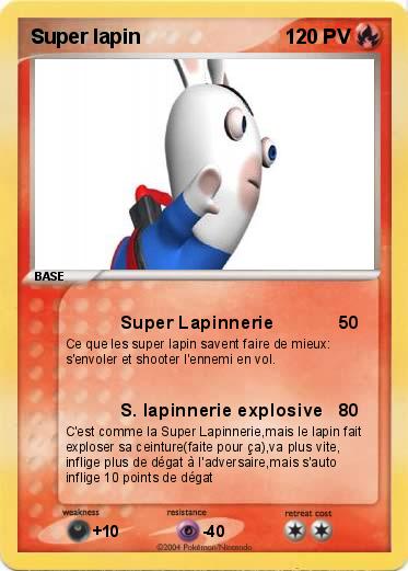 Pokemon Super lapin