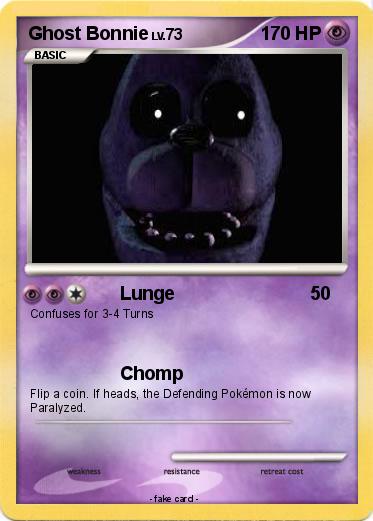Pokemon Ghost Bonnie