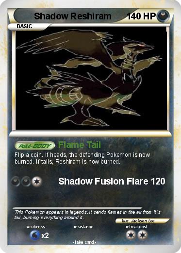 Pokemon Shadow Reshiram