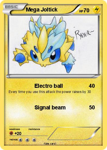 Pokemon Mega Joltick