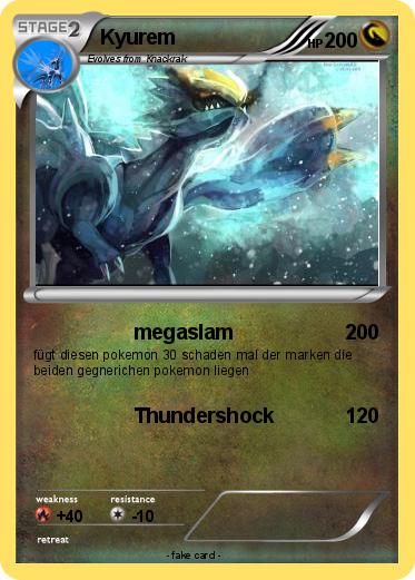 Pokemon Kyurem