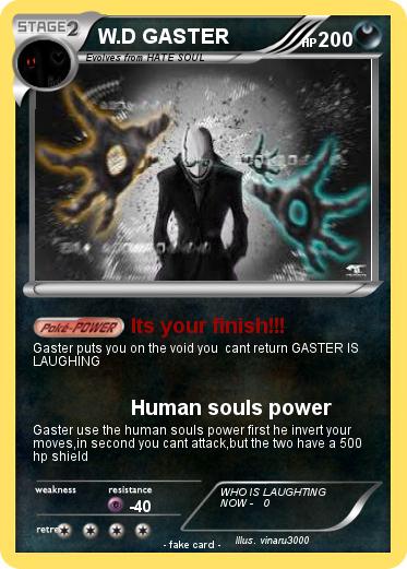 Pokemon W.D GASTER