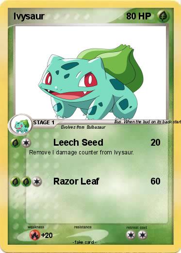 Pokemon Ivysaur