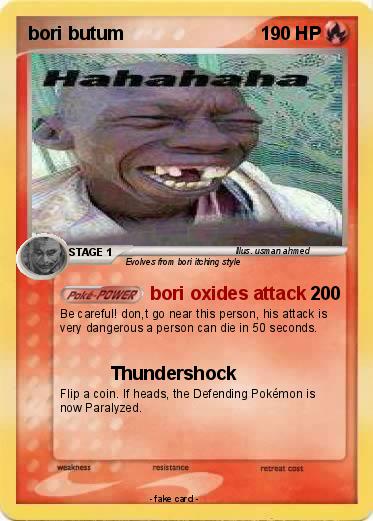 Pokemon bori butum