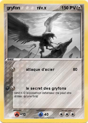 Pokemon gryfon              niv.x