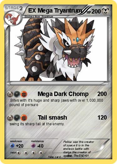 Pokemon EX Mega Tryantrum