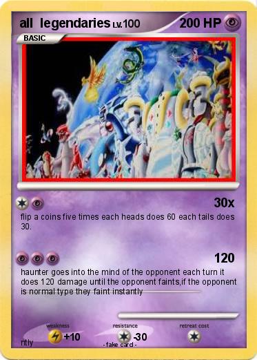 Pokemon all  legendaries