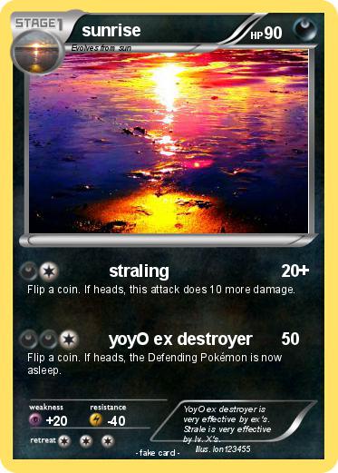 Pokemon sunrise