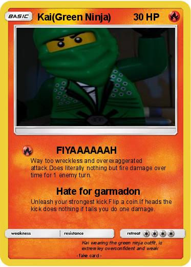 Pokemon Kai(Green Ninja)