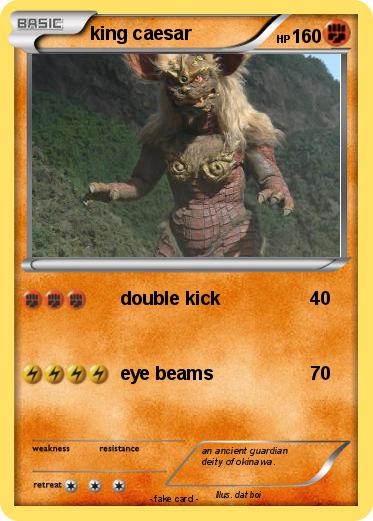 Pokemon king caesar