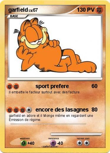 Pokemon garfield