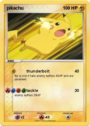 Pokemon pikachu
