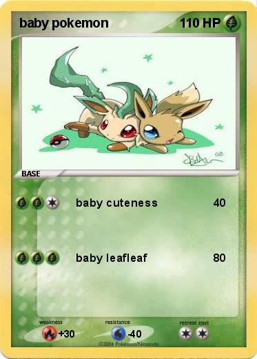 Pokemon baby pokemon
