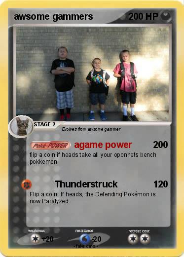 Pokemon awsome gammers