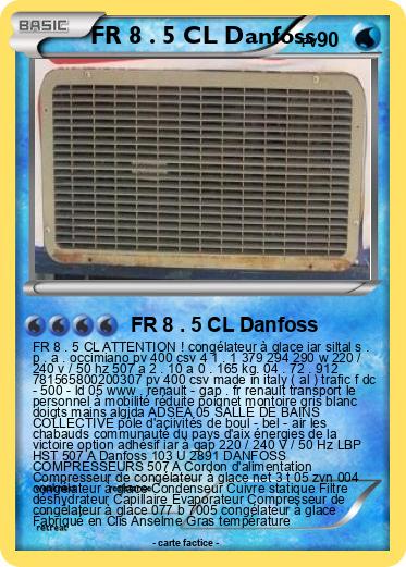Pokemon FR 8 . 5 CL Danfoss