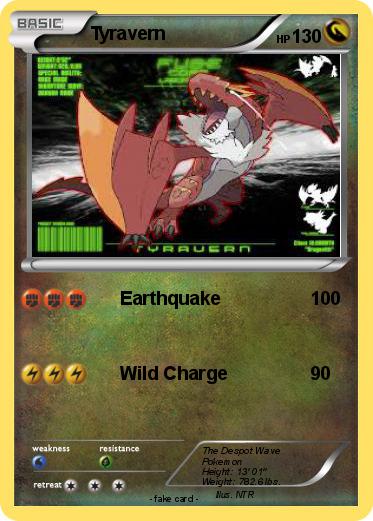 Pokemon Tyravern