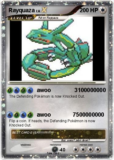 Pokemon Rayquaza