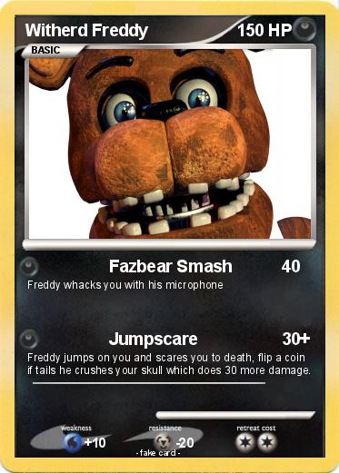 Pokemon Witherd Freddy