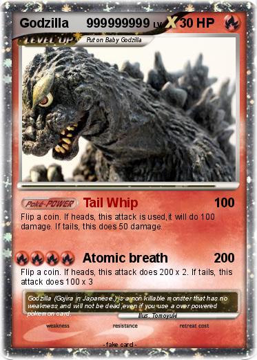 Pokemon Godzilla     999999999