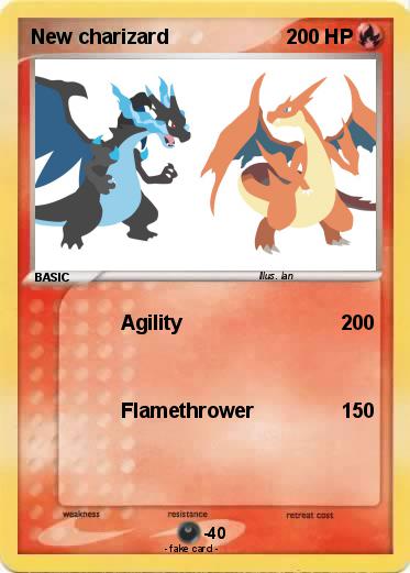 Pokemon New charizard