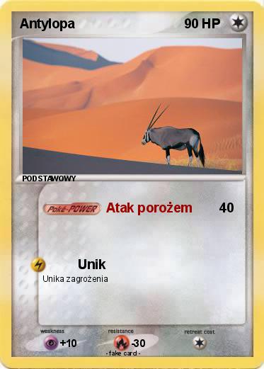 Pokemon Antylopa