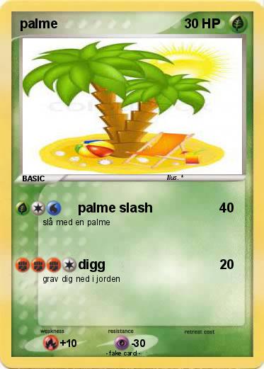 Pokemon palme