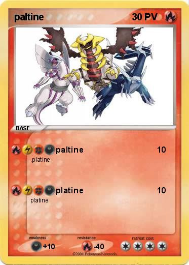 Pokemon paltine