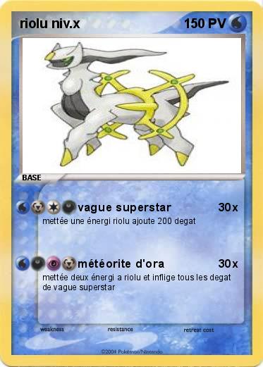 Pokemon riolu niv.x