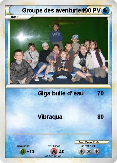 Pokemon Groupe des aventuriers