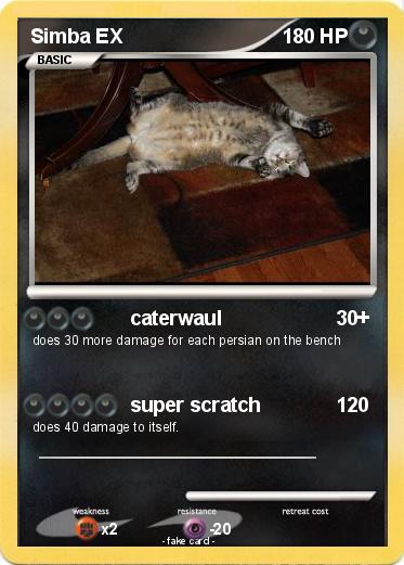 Pokemon Simba EX