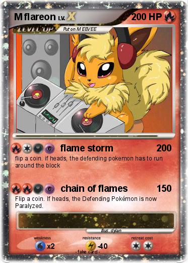 Pokemon M flareon