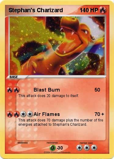 Pokemon Stephan's Charizard