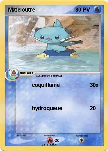 Pokemon Mateloutre