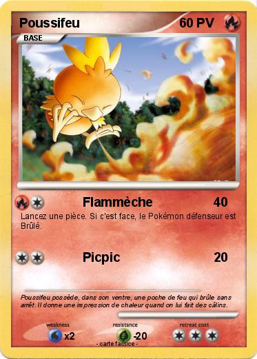 Pokemon Poussifeu