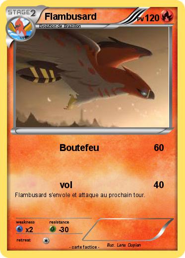 Pokemon Flambusard
