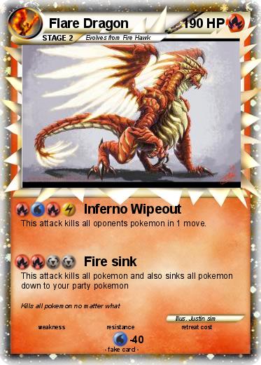 Pokemon Flare Dragon